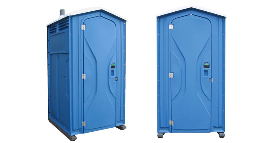 Long-term porta potty units on site in El Dorado, Arkansas